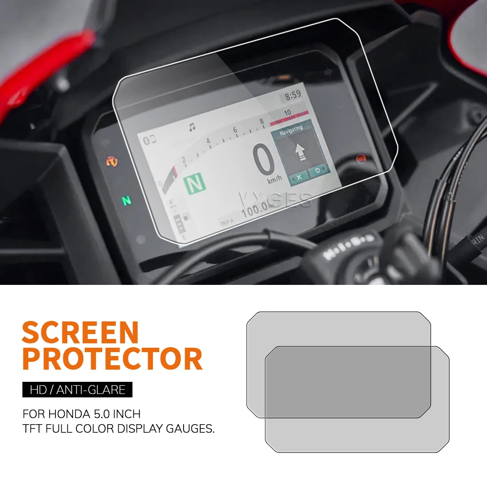 Защитная пленка для TFT-дисплея для Honda CBR650R CB650R CB500R CBR400R CB400F CB125R 2024- Защитная пленка для экрана Защитная пленка для TFT-дисплея для Honda CBR650R CB650R CB500R CBR400R CB400F CB125R 2024- Защитная пленка для экрана
