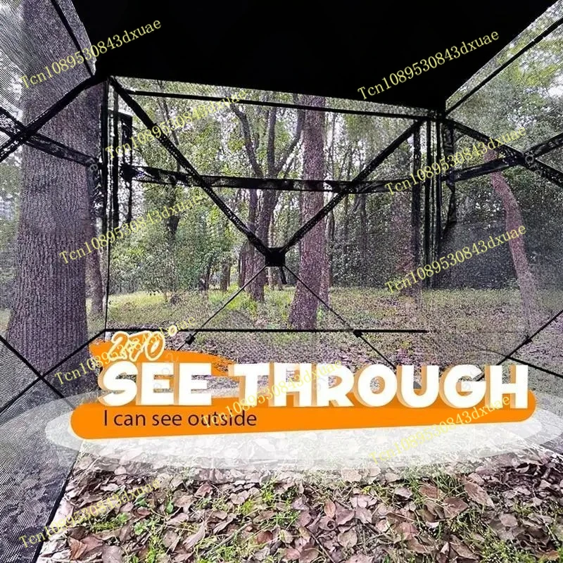 Bird watching tent One-way 270 ° transparent visual hunting tent Camouflage quick open waterproof outdoor camping tent