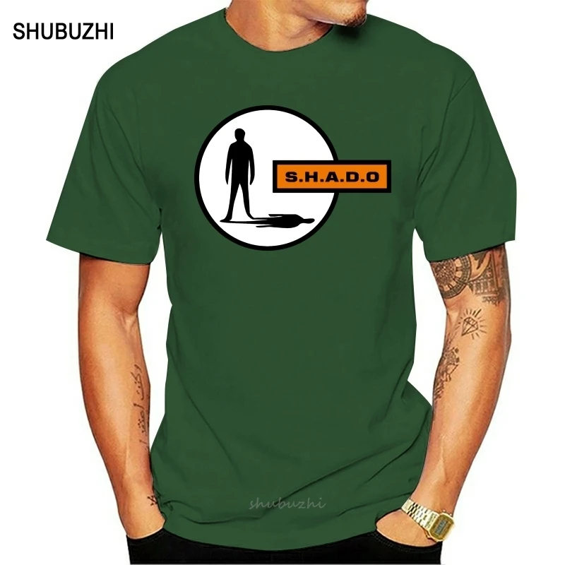 Shado - Mens Retro T-Shirt Ufo Sci Fi Gerry Anderson Tv Show Brand Clothing Tee Shirt