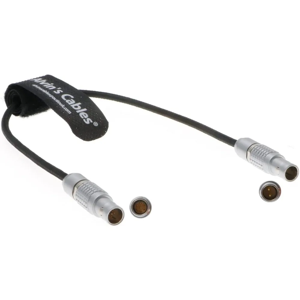 

Flexible Power Cable for Nucleus M Motor from Letus Helix Jr. Gimbal Straight Nucleus M 7-Pin Male to 2-Pin Male Braided Wire