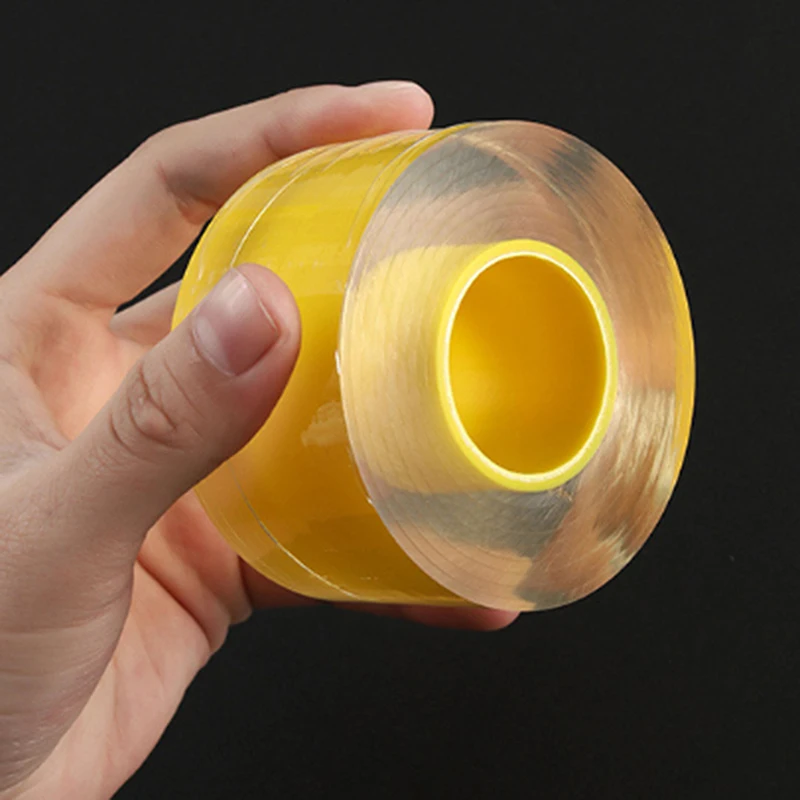 1 Roll Transparent Watch Protective PVC Membrane Film Roll Watch Film Tape Anti-Static Jewelry Protection Tape Watch Tools