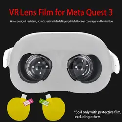 VR Lens Film For Meta Quest 3 Lens Protector VR Film Cover Anti-Scratch VR Headset Helmet For Meta Quest 3 Accessories