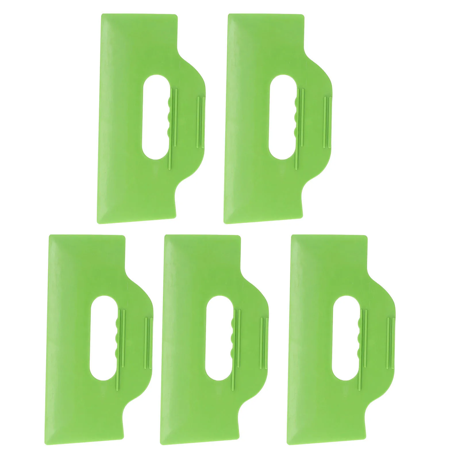 5PCS 10-Inch Flexible Plastic Putty Spatulas Paint Scraper Set for Drywall Spackling Patching And Painting