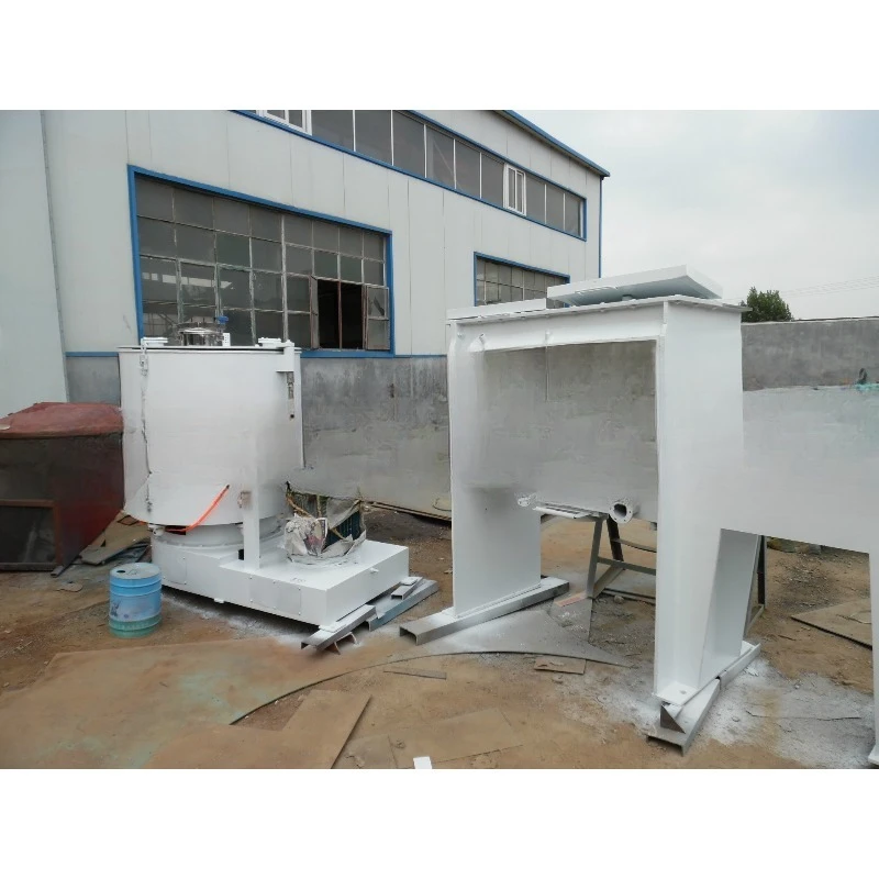 

Production of metal powder mixers, horizontal powder coating mixers