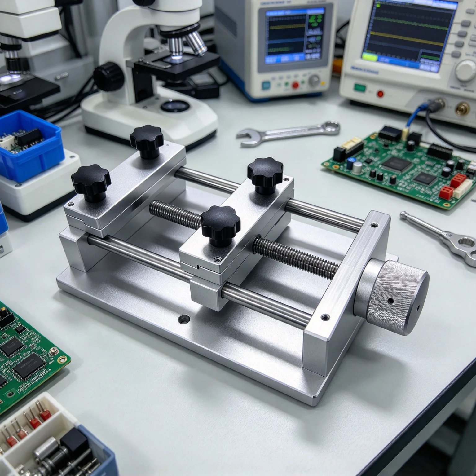 Laser Marking Cutting Engraving Machine Worktable Clamp Fixture for Gold Silver Metal Ceramics Thin Foil Hold Table