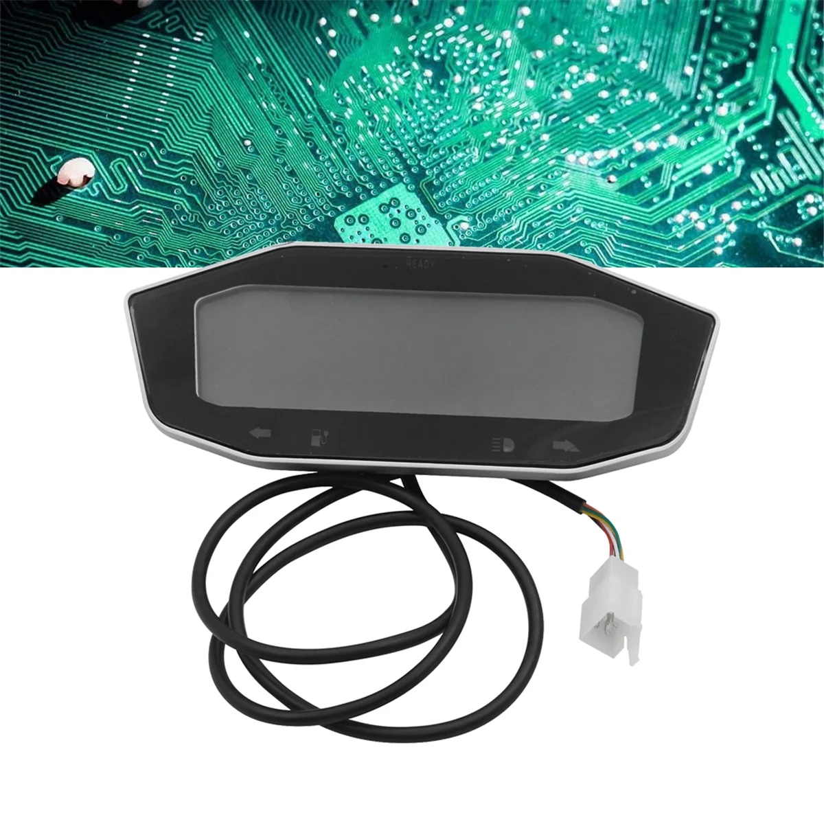 สําหรับ Citycoco Speedometer แบตเตอรี่จอแสดงผล Speedometer เกียร์จอแสดงผล LED ขนาด 60V 72V สําหรับ Citycoco ไฟฟ้าสกู๊ตเตอร์