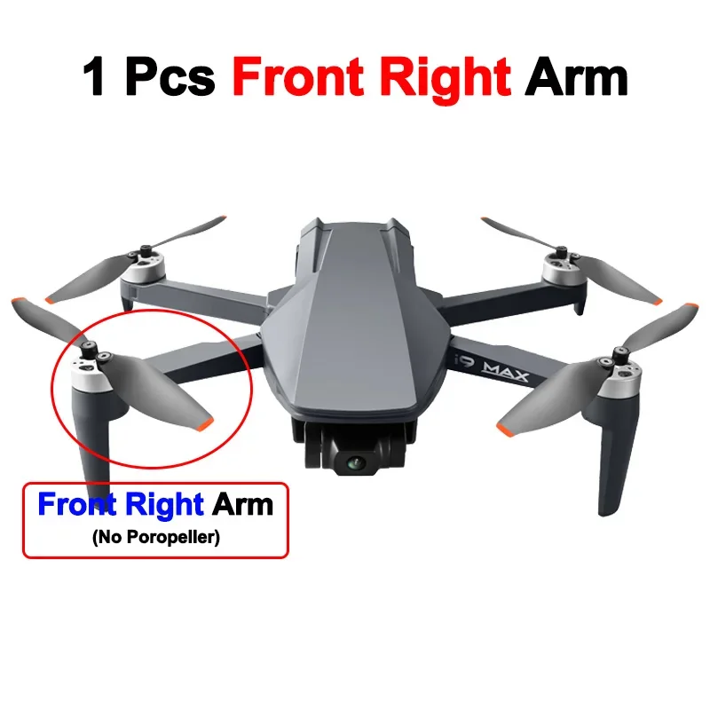 i9 MAX Drone Battery 7.7V 2100mAh i9 MAX Drone Quadcopter Arm Blades For i9MAX Propeller Spare Blades Akcesoria do dronów