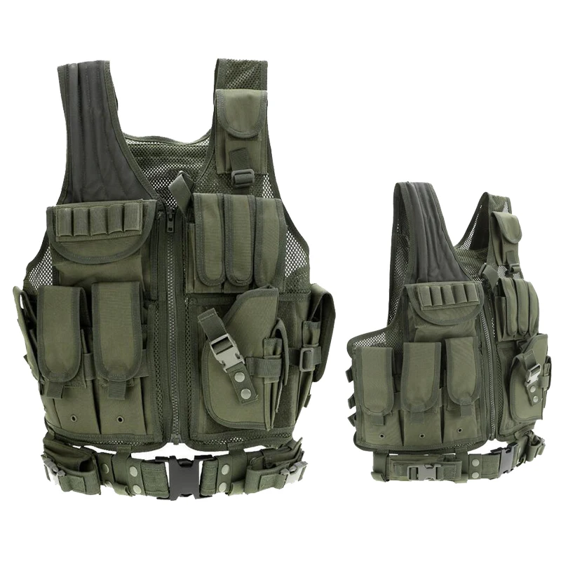 

Tactical Vest Men Cs Molle Armor Vest Outdoor Tactical Gear Paintball Airsoft Vest Hunting Body Armor