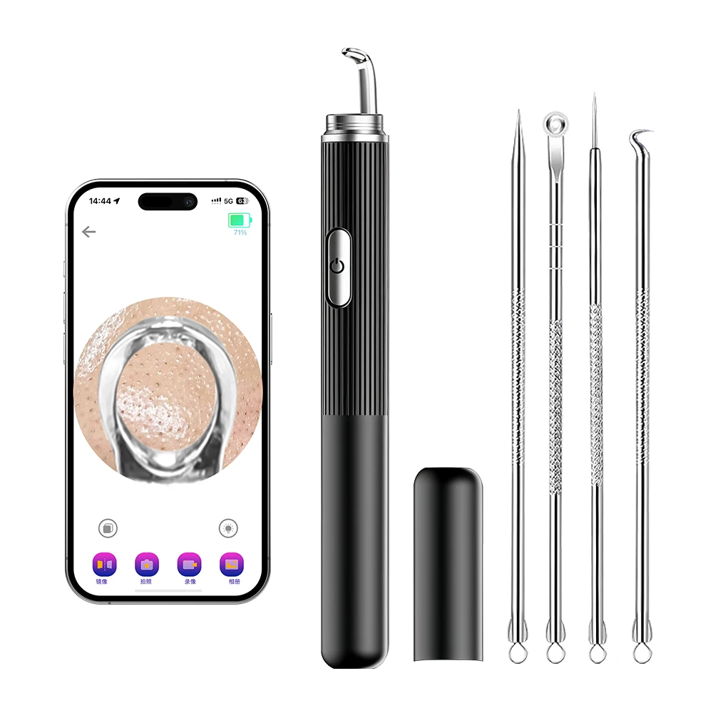 Visuele mee-eter verwijderaar HD Camera Facial Deep Clean Machine Acne en poriën verwijderaar Gezicht extractor Elektrische mee-eterreiniger