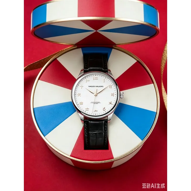 Original Guochao Suzhou Size Watch Men's Ultra-thin Automatic Mechanical Watch Waterproof Casual Men's Watch