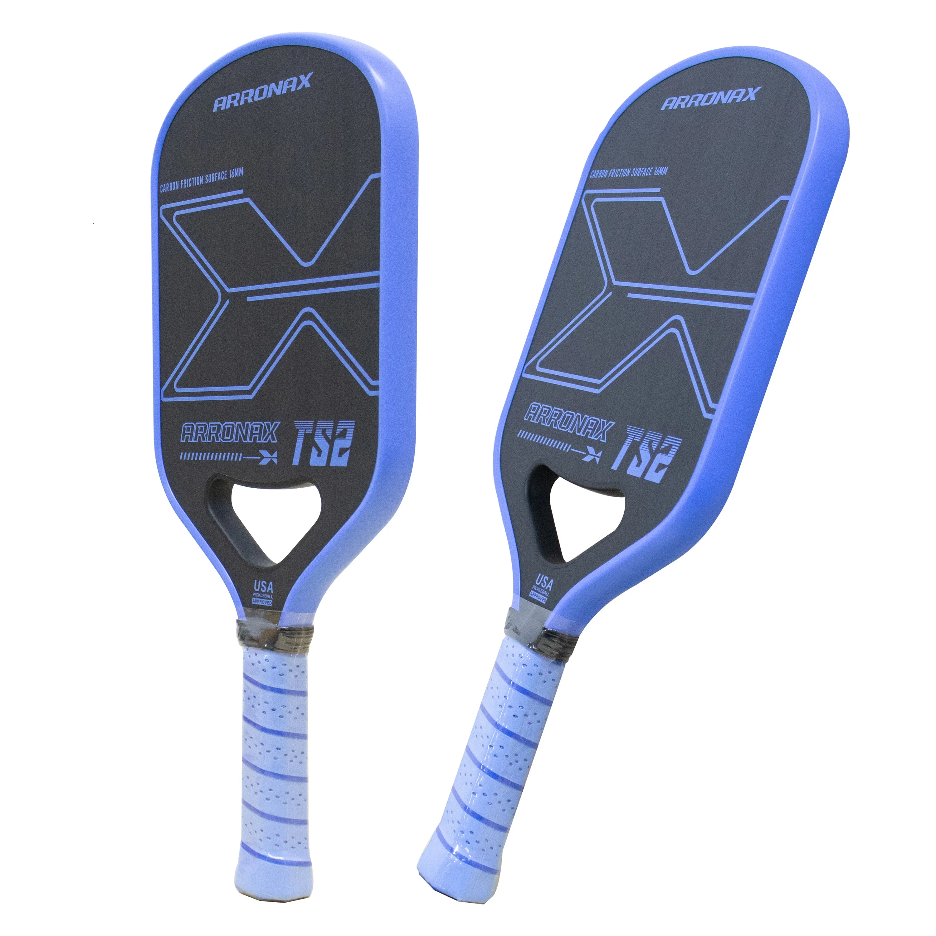 Thermoformed Pickleball Paddle, Carbon Fiber, Custom Rackets for Beginners, Intermediate and Advanced Players