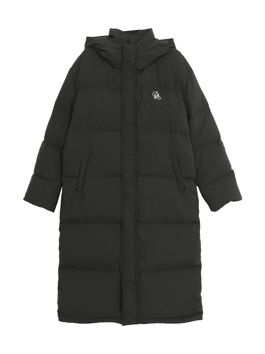 레드 셀러브리티 롱 다운 재킷 여성 스타일 2025 신상 겨울 블랙 유니크 슈퍼 아름다운 90% 화이트 덕 다운 코트 여성용