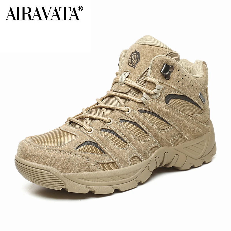 

Man Outdoor Shoes High-End Hiking Boots Men Martins Boots Tactical Camping Hiking Shoes Sneakers