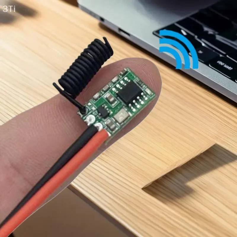 1 шт. DC 12 В 3 В 5 В 9 В обучающий код 433,92 МГц 1 канал выход для пультов дистанционного управления 1527 кодирование 433 МГц RF беспроводной передатчик модуль