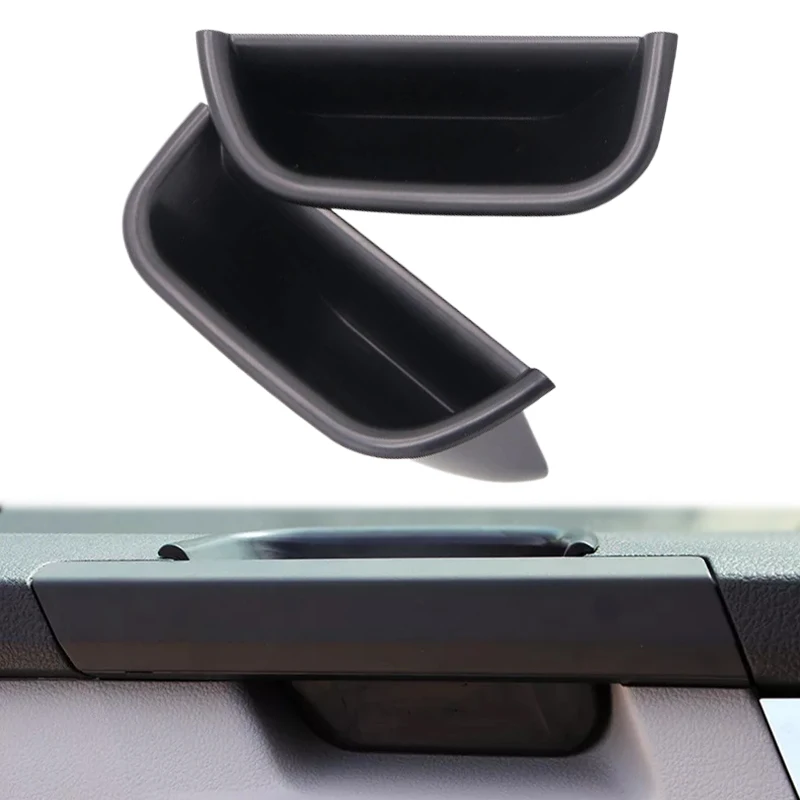 2 Stück für VW Transporter Caravelle T6 2017 2018 2019 Auto Vordertür Kunststoff Aufbewahrungsbox Organizer Auto-Innenraum-Zubehör