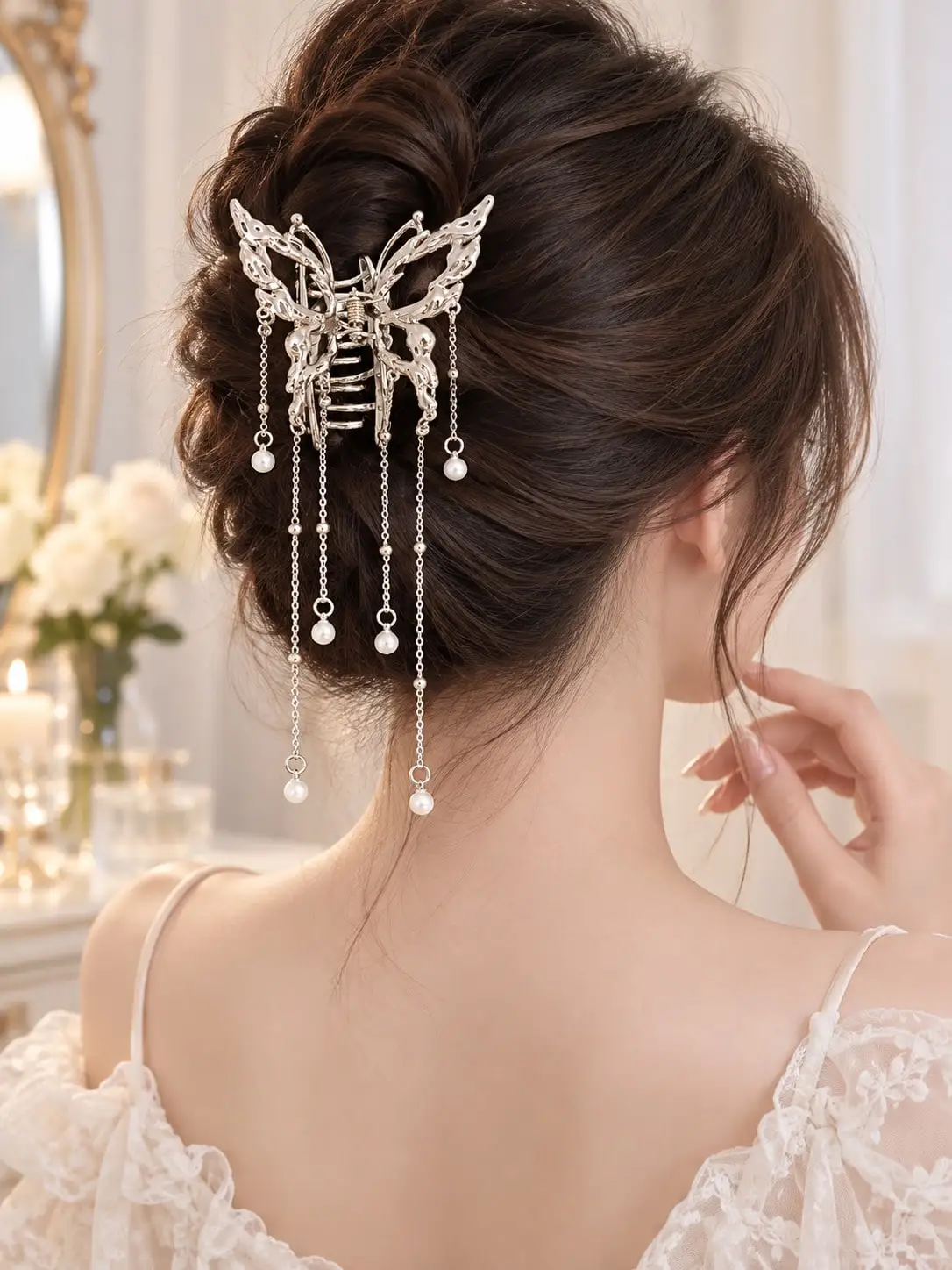 1pcs Fashion Simple and Premium Butterfly Hair Clip for Women Girls Party Hair Accessories