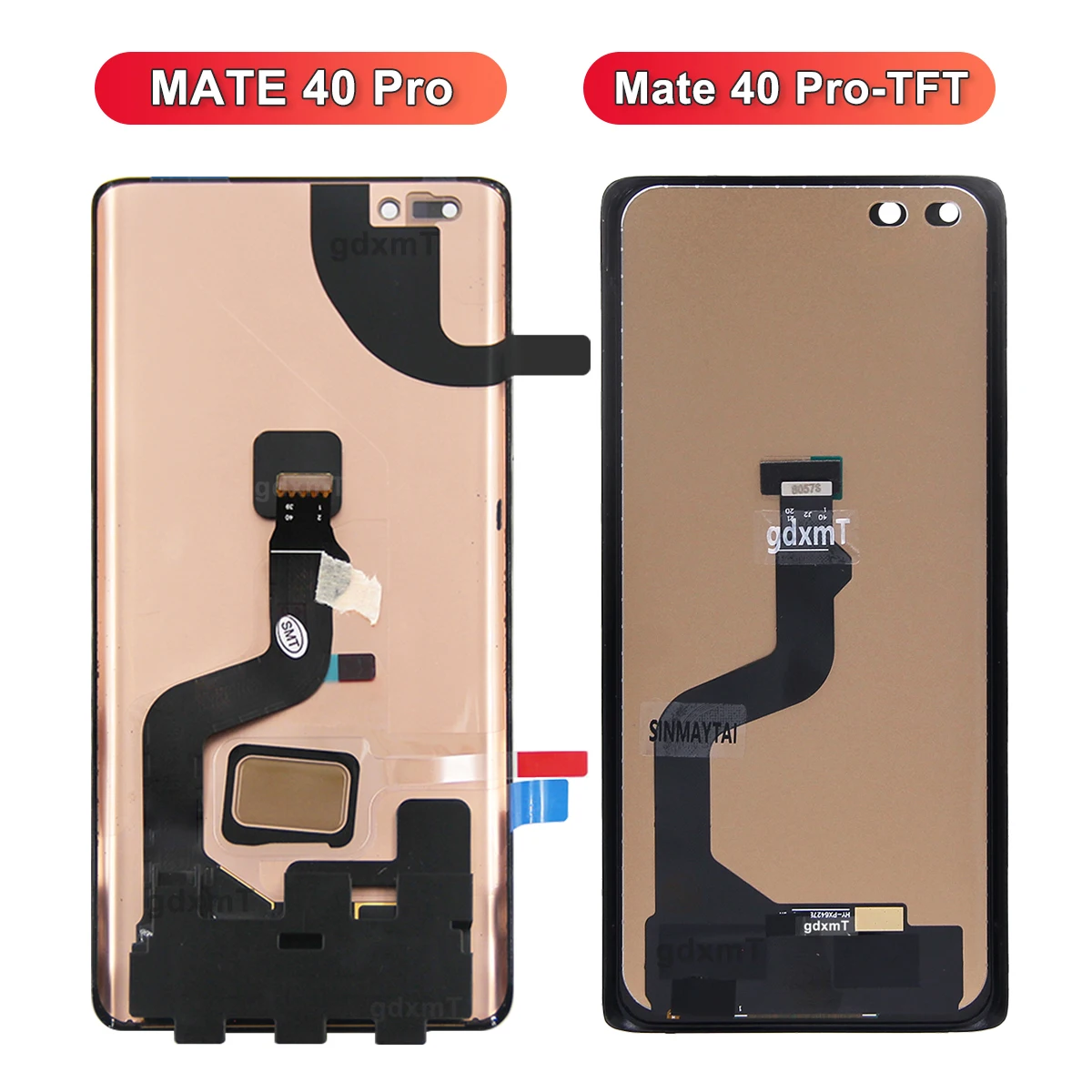 For HUAWEI 6.76\'\'Mate 40 Pro Tested Mate40Pro NOH-NX9 AN00 AN01 LCD Display Touch Screen Digitizer Assembly Replacement