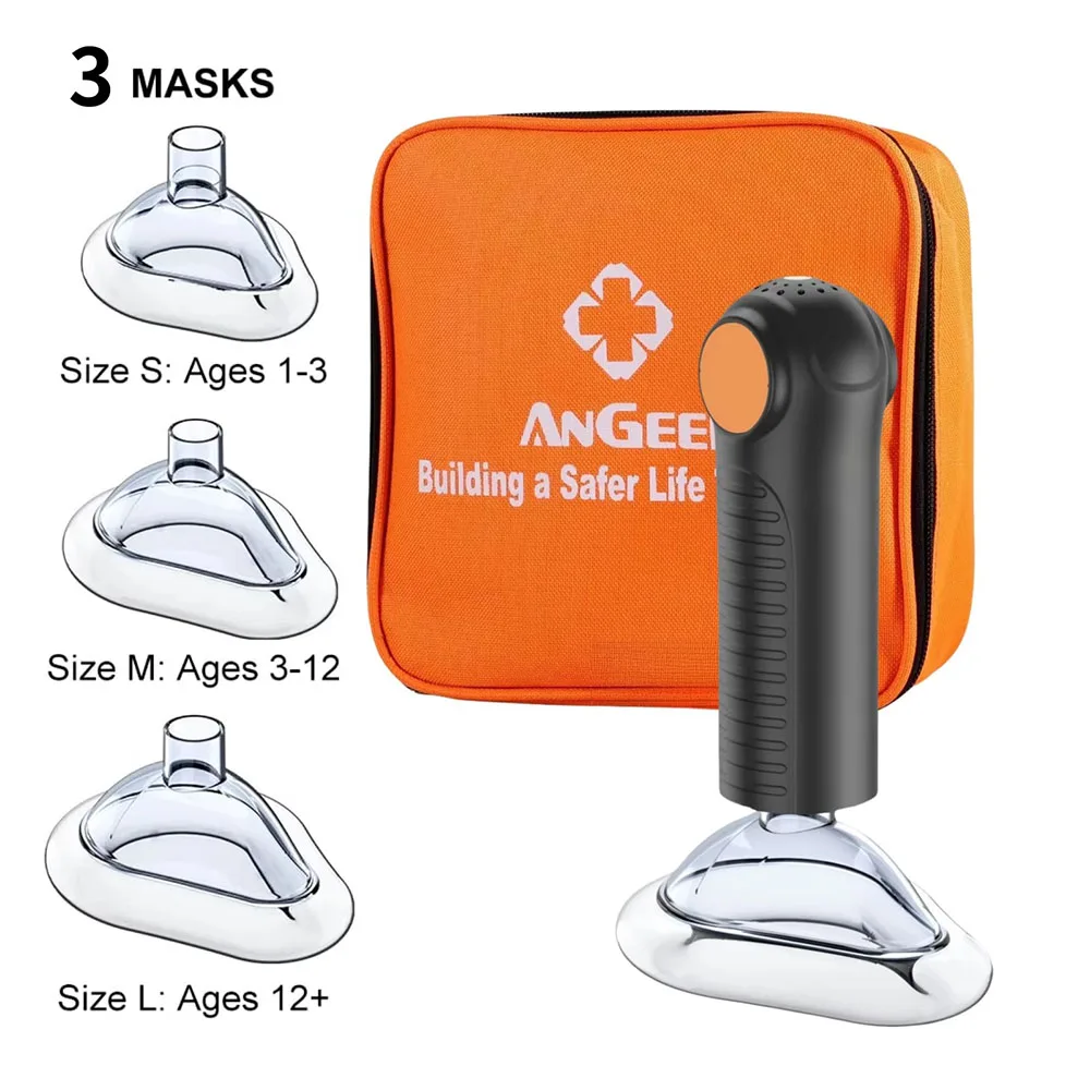 Portable Anti-Choking Aspirator Medical Grade Heimlich Device for Infant Adult Airway Suction Emergencies Home Emergency Rescue