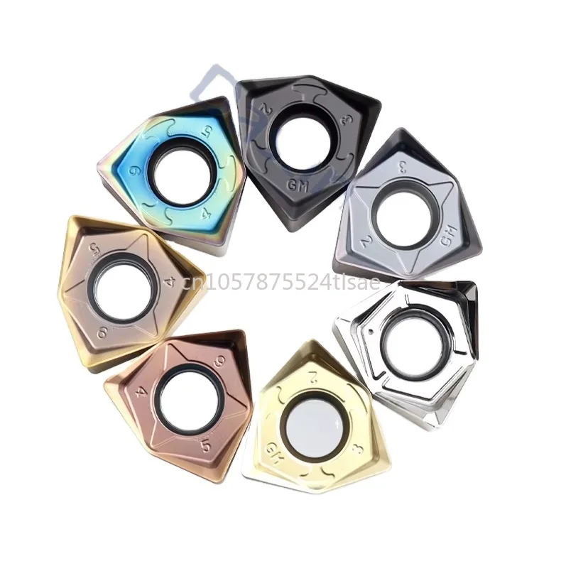 

WNMU040304 Heavy Duty Carbide Inserts for Lathes and Fast Milling Cutters Custom OEM Support-MFWN04