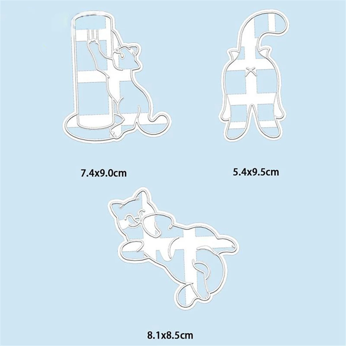 A88M пластиковые формочки для кошачьего печенья в форме котенка, форма для печенья «сделай сам», штамп, формы для выпечки, сделай сам, форма для печенья, принадлежности для выпечки