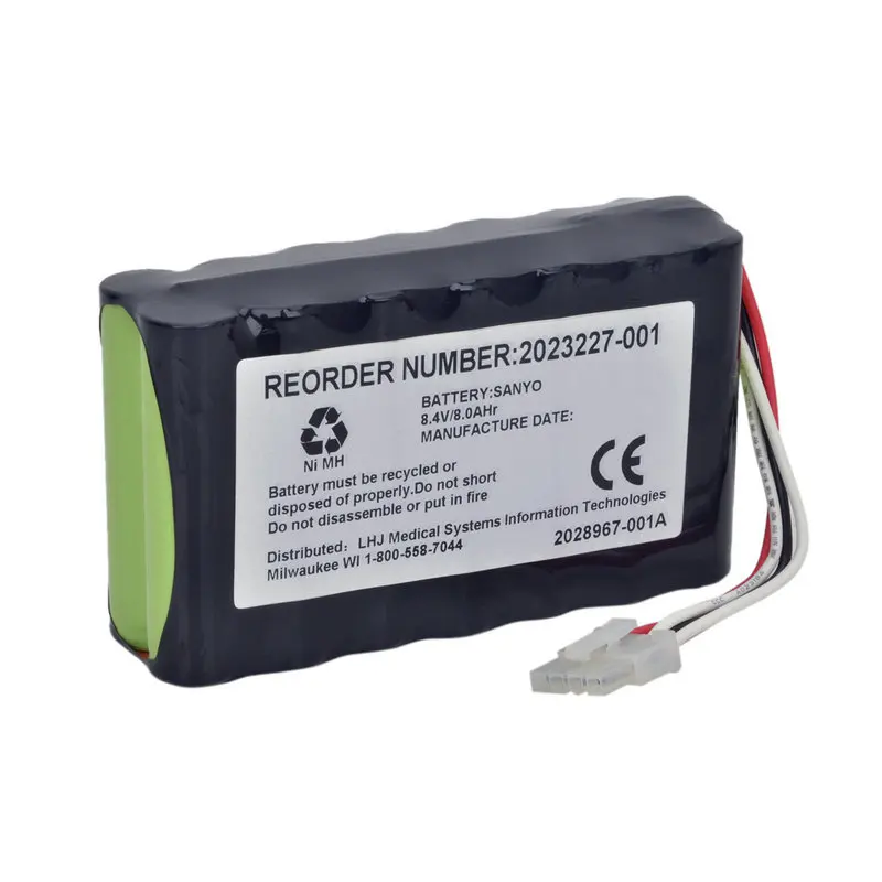 Applicable to N1082 AMED2250 DASH 2500 DASH 1800 for GE for Vital Signs Monitor Battery