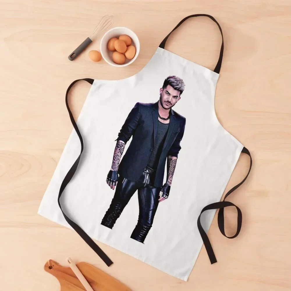 

Adam Lambert Apron cookings for women Kids Kitchen Apras Man esthetician Apron