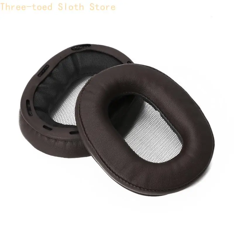 MDR-1R MK2에 대한 Earmuff 쿠션 1RBT 1RBT 1ADAC MDR-1A 1ABT 단백질 소프트 가죽 E74A