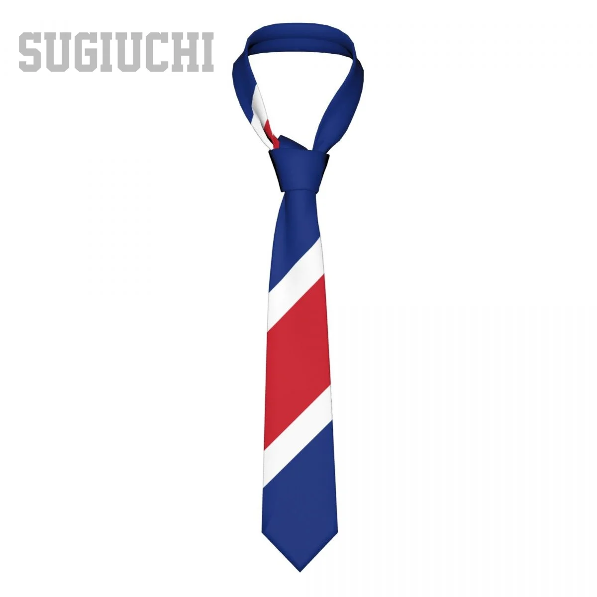 

Коста-Рика, флаг, эмблема, мужские и женские галстуки, повседневные клетчатые галстуки, костюмы, тонкий деловой галстук для свадебной вечеринки, Gravatas