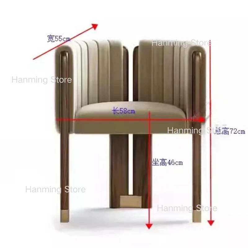 Sillas de Comedor Para el hogar, sala de estar, cocina nórdica, Sillas de Comedor de lujo Para jugadores, Sillas de café de madera Para exteriores,