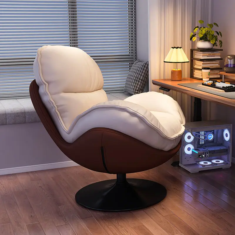 

Компьютерное кресло, удобный сидячий домашний ленивый диван, спинка стула, кресло для киберспорта, прямая трансляция, деревянная панель, простой и модный