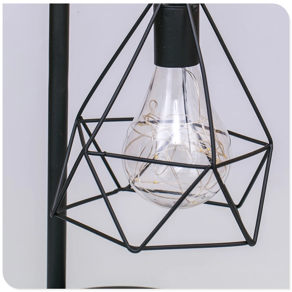 

Copper Wire Bedside Lamp Creative Decorative Night Light USB Use Warm White for Home Bookstore Coffee Shop Desk Light