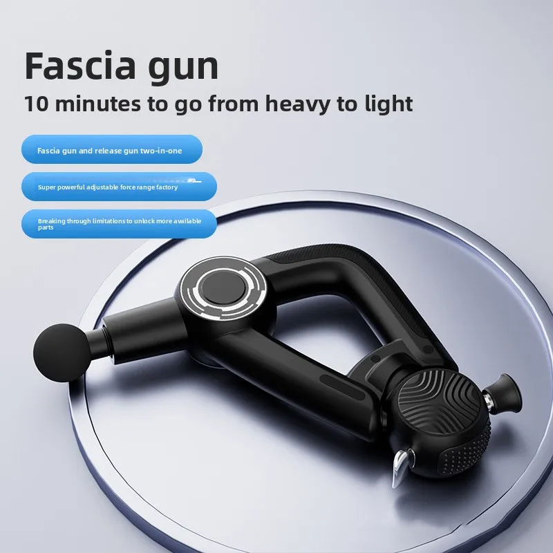3-in-1 Multi-Functional High-Power Fascia Gun Massage Tool for Neck Arm & Body