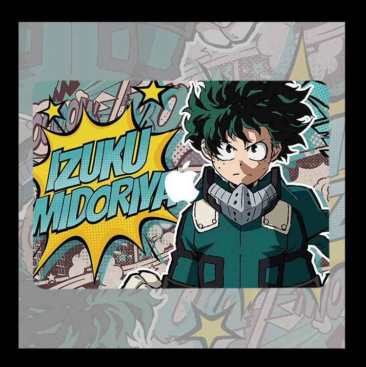 

DEKU Anime My Hero Academia Case For Apple Macbook Air M2 M1 Pro 13 14 16 Mac Hard Shell Retina A2681 A2337 A2338 Laptop Case