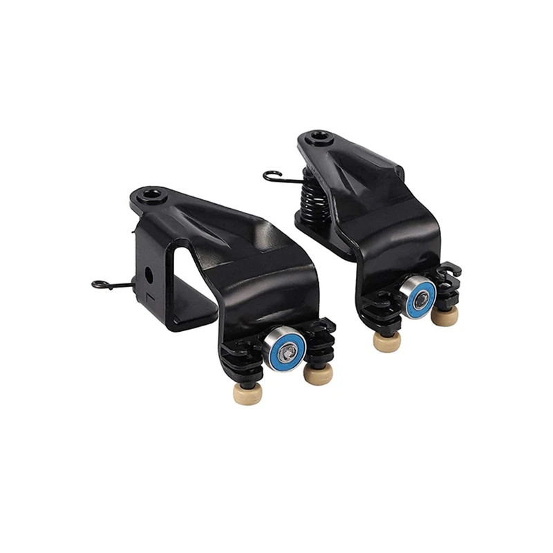1Pair Left & Right Center Mount Sliding Door Rollers For 2005-2010 Honda Odyssey Car Accessories