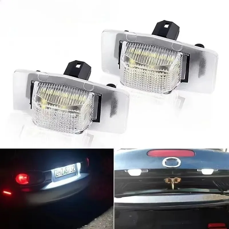

New 1pcs for LED License Number Plate Light Mazda 323 MX-5 MK 2 98-05 Miata Roadster MPV