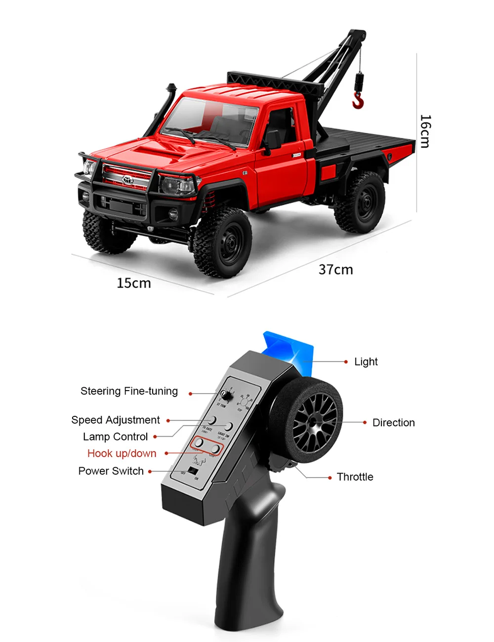 MN MODEL RC Pickup Auto MN82 MN82PRO MN82S MN82T 1/12 Crawler Terreinwagen 2.4G 4WD Simulatie LC79 Truck