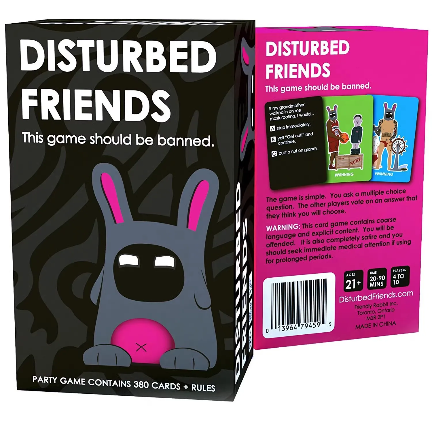 Disturbed Friends Board game Card Game