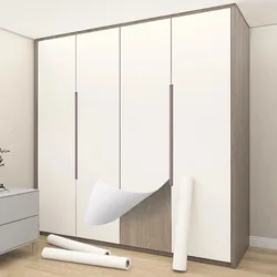 Baby Skin Sensation Thick Self Adhesive Waterproof PVC Wallpaper Muebles Furniture Kitchen Cabinets Armoire Oil Proof Stickers