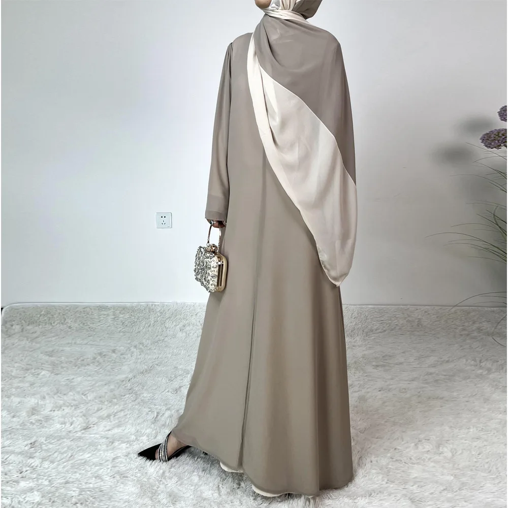 

Eid Ramadan Muslim Women Abayas Long Dress Turkey Arab Dubai Islam Kaftan Modest Robe Clothing Caftan Musulmane Femme Vestidos