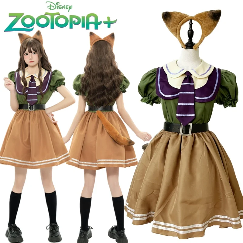 

New Zootopia Dress, Stage Costume, Cartoon Nick Wildecos Costume, Cosplay Comic Con Doujin Show, Girl's Holiday Gift