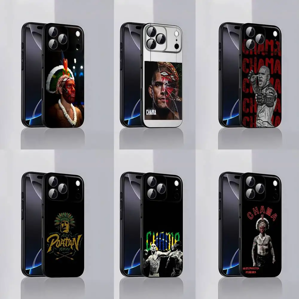 

A-Alex P-Pereira Poatan Indian Phone Case For iPhone 17,16,15,14,13,12,Pro,Max,Plus,E,SE4,Air,Mini Black Soft Cover