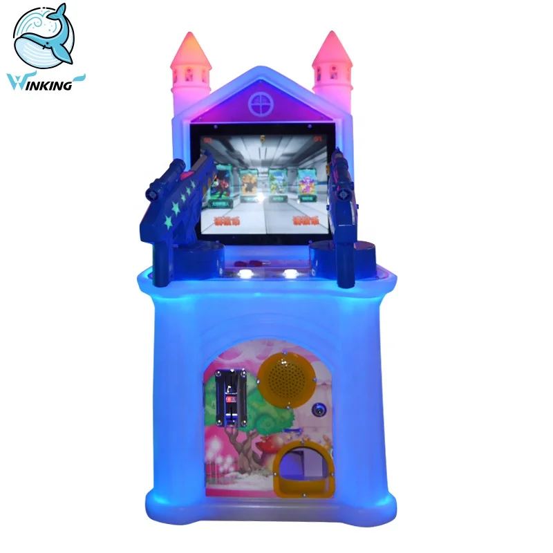 Castle series kid's simulator shooting game machine  coin operated game machine for amusement park amusement arcade