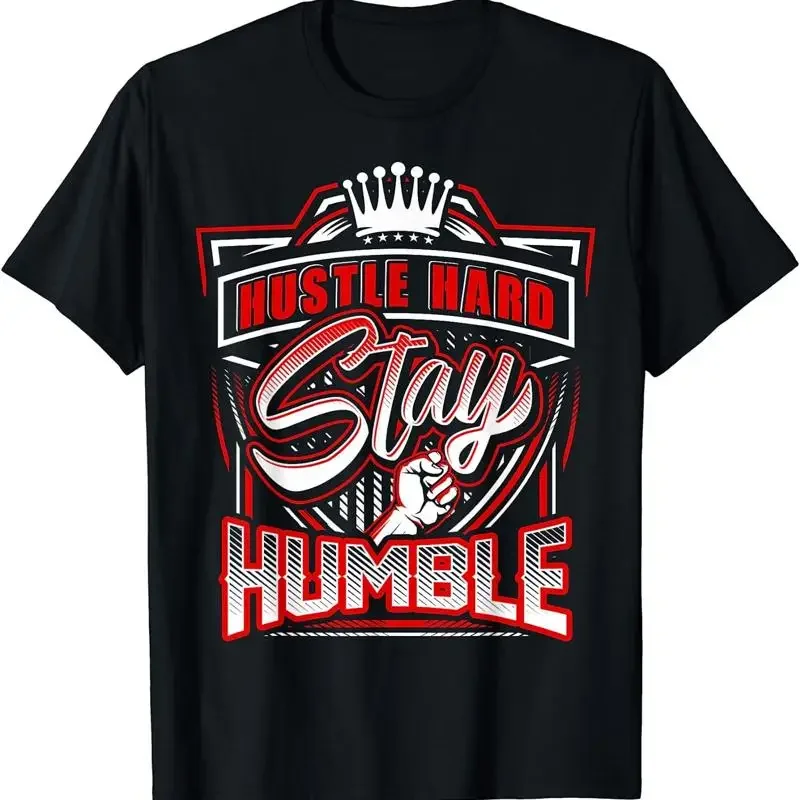New Limited Hustle Hard Stay Humble Urban T Shirt