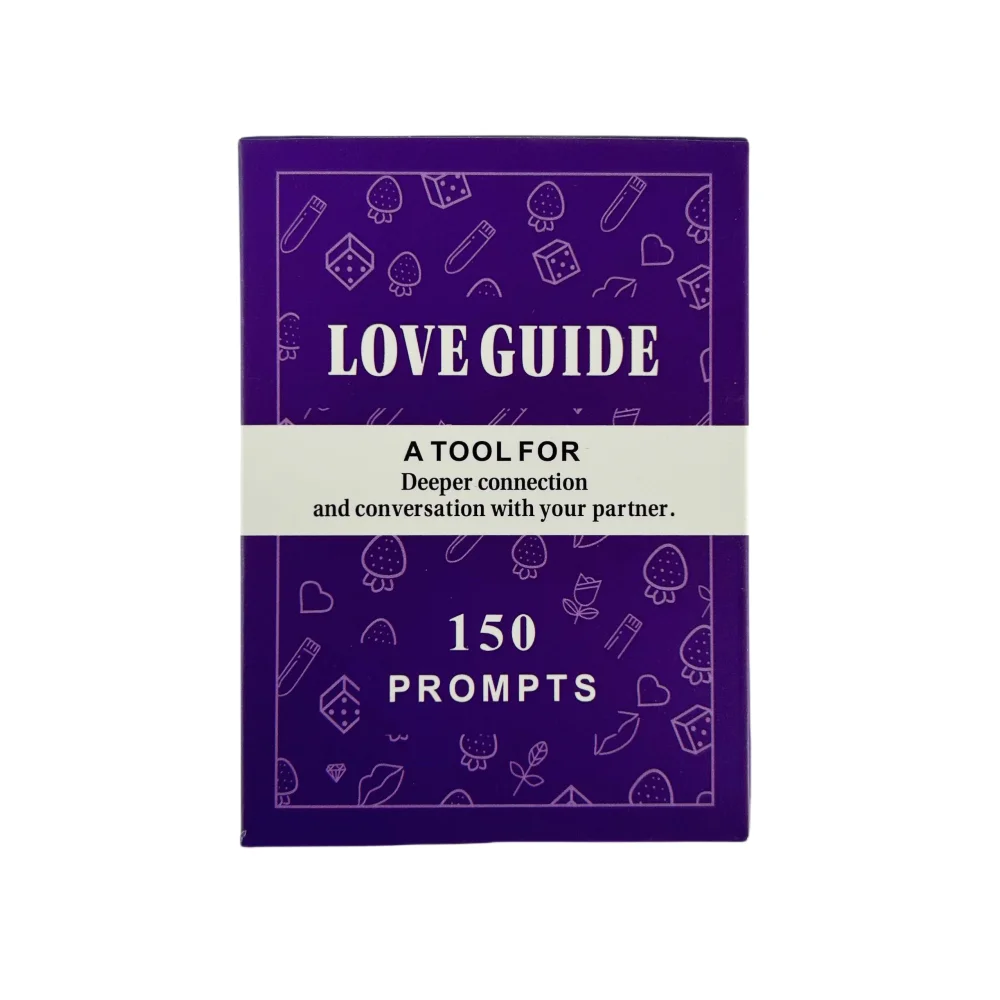 Love Guide Cards Game-A Tool For Deeper Connection And Conversation With Your Partner 150 Pcs Board Deck Games