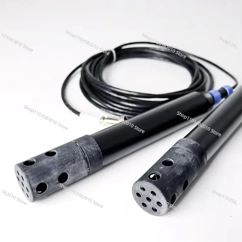 RS485 Online Water Ammonia Nitrogen pH Temperature Sensor Water Quality Sensor for Aquaculture with LCD Display Modbus RTU