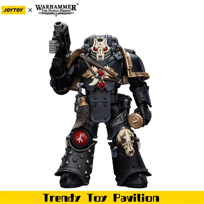 【JOYTOY】Warhammer 40K Space Wolves Deathsworn Pack Deathsworn 2 1/18 Coleção de brinquedos de bonecos de ação