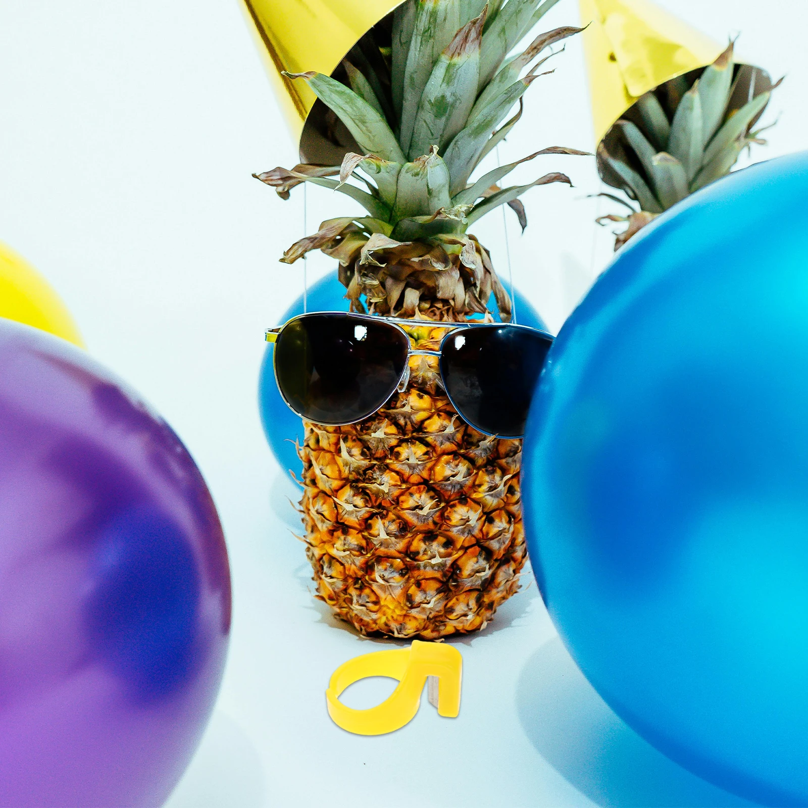 

4pcs Balloon Cutter Creative Design Comfortable Wear Easy Multifunctional Use Party Accessories Balloon Knotter