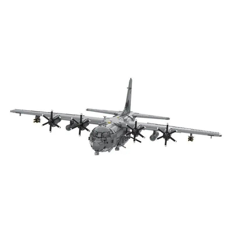 

Custom MOC-217633 1/35 Scale AC-130J Ground-attack Aircraft Helicopter (5444PCS)