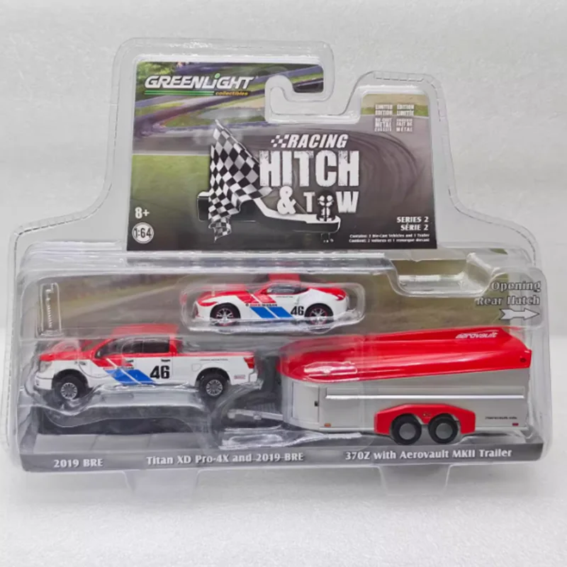 greenlight-escala-1-64-2019-titan-xd-pro-4x-y-2019-370z-con-remolque-coche-en-miniatura-de-aleacion-coleccion-estatica-decorado-regalos-de-vacaciones-juguetes