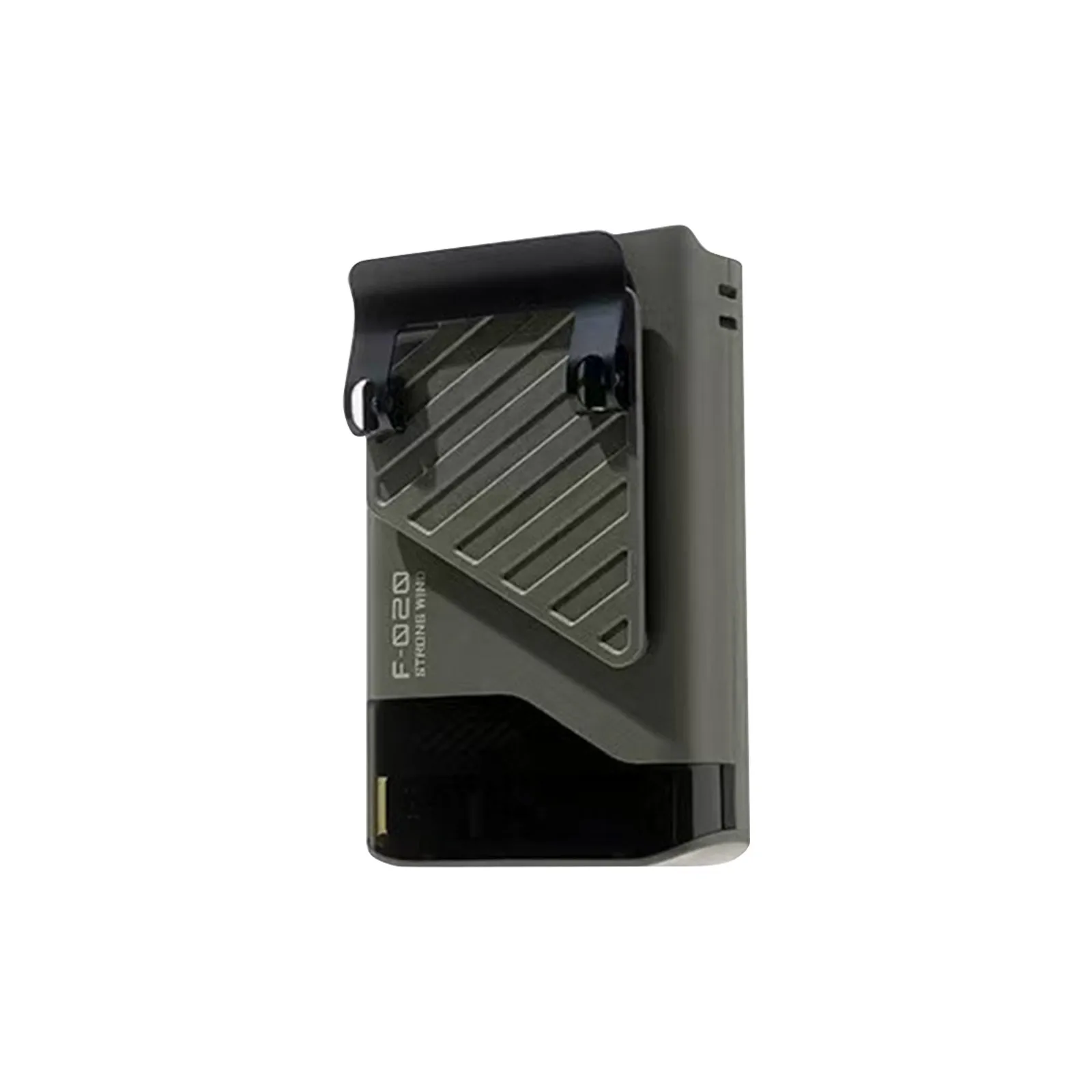 Portable Waist Fan Rechargeable With LED Display Multifunctional Practical Long-lasting  For Outdoor Work, Camping